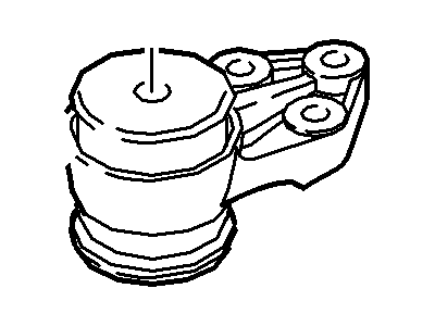 Ford YL8Z-6068-AB Engine Support Insulator Assembly