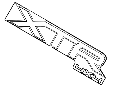 Ford AL3Z-9925622-BA Decal