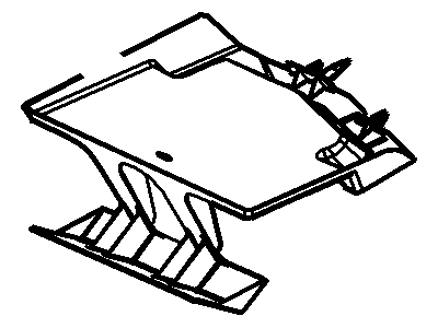 Ford 5F9Z-7402408-AA Deflector