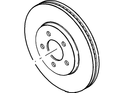 Ford 3U2Z-1V125-AB Rotor