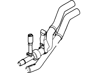 Ford DG1Z-8B081-A Heater Hose