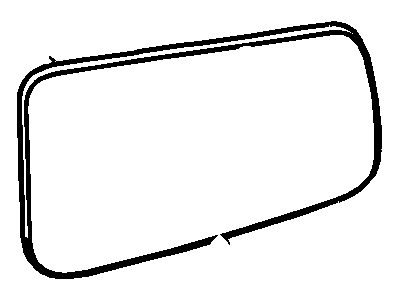 Ford 8S4Z-17K707-A Mirror Glass
