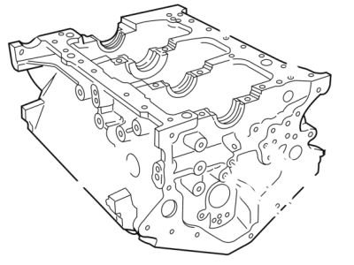 Ford 5L2Z-6010-A Cylinder Block