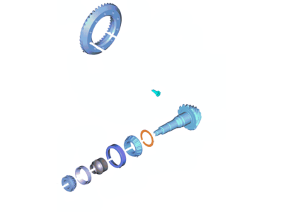 Ford FR3Z-4209-C Ring & Pinion