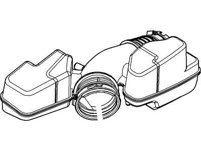 Ford BB5Z-9B659-D Air Hose