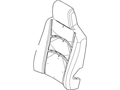 Ford AC2Z-1564810-A Seat Back Pad