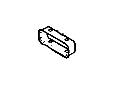 Ford 7C3Z-18K358-A Evaporator Core End Cover