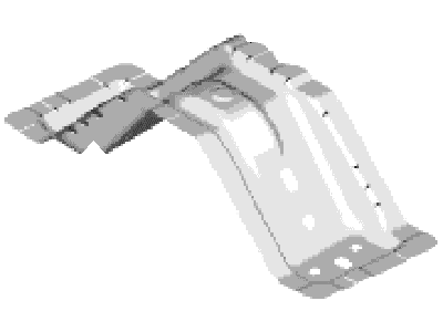 Ford AE8Z-54111K48-A Floor Reinforcement