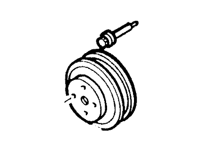 Ford F4TZ8509A Pulley
