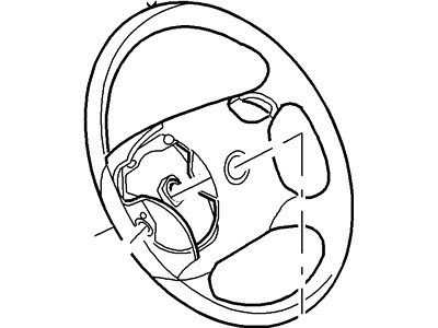 Ford F87Z-3600-AAD Steering Wheel