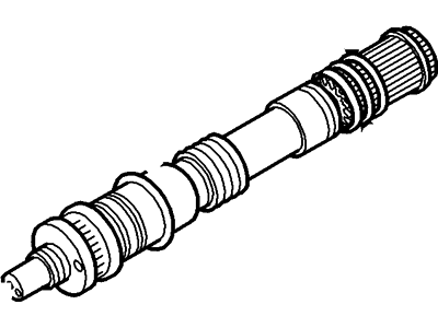 Ford 3L3Z-7060-AA Shaft Assembly - Output