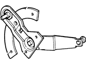OEM Ford Bronco II Window Regulator - E8TZ1023200A