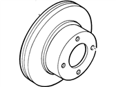 OEM 1999 Mercury Mystique Rotor - YS2Z-1V125-B
