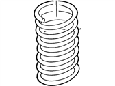 OEM 1995 Mercury Tracer Coil Spring - FOCZ-5560-A