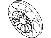 OEM Mercury Villager Fan Blade - XF5Z-8600-AA