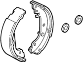 OEM Ford Contour Brake Shoe Set - XS8Z2200BA