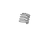 OEM 2000 Ford Contour Coil Spring - F5RZ-5310-D