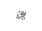 OEM 1995 Mercury Mystique Coil Spring - F5RZ-5310-D