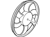 OEM 1991 Lincoln Mark VII Cooling Fan Assembly - E65Y8600A