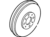 OEM 2002 Ford Escort Drum - F7CZ-1126-AA