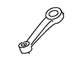 OEM Ford F-250 Pitman Arm - E5TZ-3590-A