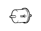 OEM 1986 Ford E-250 Econoline Fuel Filter - E3FZ-9155-F