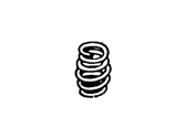 OEM 1989 Mercury Sable Coil Springs - E6DZ5560A