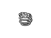 OEM Mercury Marquis Coil Springs - D9AZ5560B