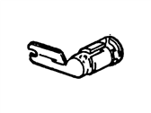 OEM 1994 Ford Bronco Trunk Lock Cylinder - F2TZ9821984A