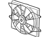 OEM 1997 Lincoln Mark VIII Cooling Fan Assembly - F7LZ8C607AB