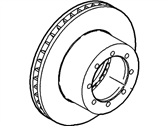OEM 2002 Ford E-250 Econoline Rotor - F6UZ-2C026-AA