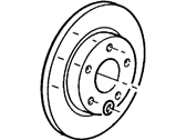 OEM 1991 Lincoln Continental Brake Disc - F1DZ2C026A