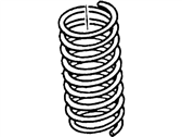 OEM 2000 Ford Contour Spring - F8RZ-5310-FC