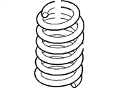 OEM 2015 Lincoln MKT Coil Spring - DE9Z-5560-D