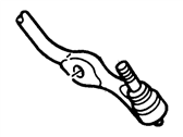 OEM Ford Ranger Center Link - E7TZ3304A