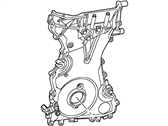 OEM 2002 Mercury Villager Front Cover - F3XY6019D