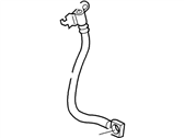 OEM Lincoln LS Flex Hose - 1W4Z-2A442-BA