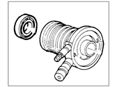 OEM Ford Bronco Clutch Master And Slave Cylinder Assembly - F3TZ7A564A