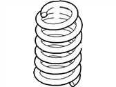 OEM 2016 Ford Taurus Coil Spring - EG1Z-5560-E