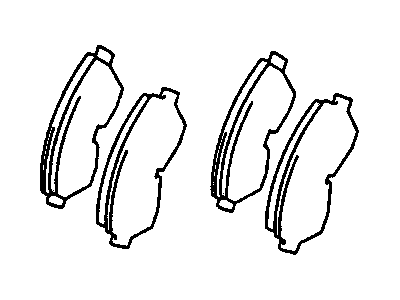GM 94855748 Pad Kit, Front Disc Brake