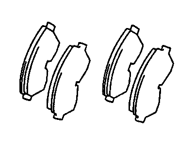 GM 94849946 Pad Kit, Front Disc Brake