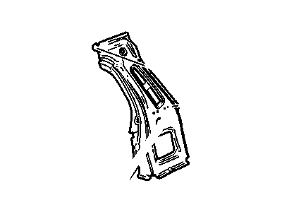 GM 25800941 Rear Pillar