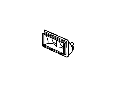 GM 16514066 Headlight Assembly Composite