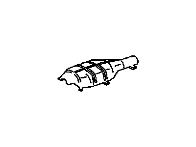 GM 25519509 SHIELD, Catalytic Converter