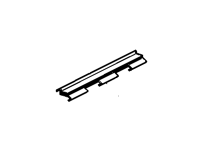GM 10227341 Sealing Strip Asm-Front Side Door Bottom Auxiliary *Black