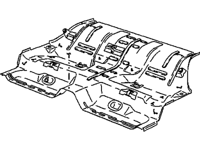 GM 21123140 Panel Asm, Rear Compartment Front