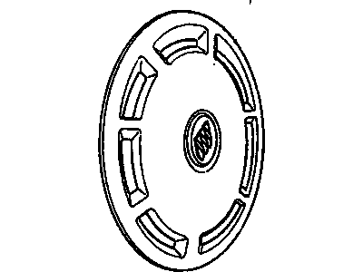 GM 25515722 Wheel Trim Cover Assembly