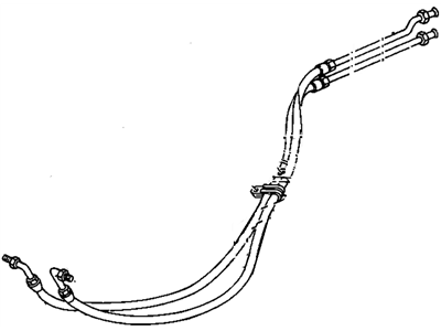 GM 12472196 Hose Asm, Engine Oil Cooler Outlet