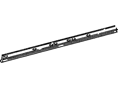 GM 10125220 Sealing Strip-Front Side Door Bottom Auxiliary