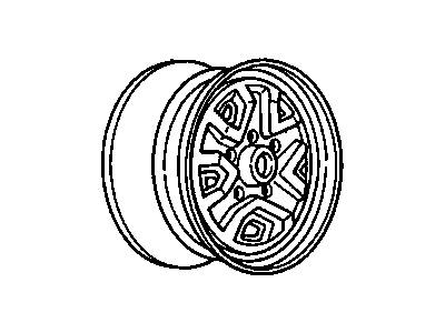 GM 10083532 Wheel Rim Assembly-14X5.5
